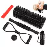 QOUBNIC Faszienrolle - Schaumstoffrolle für Massage, Yoga und Pilates