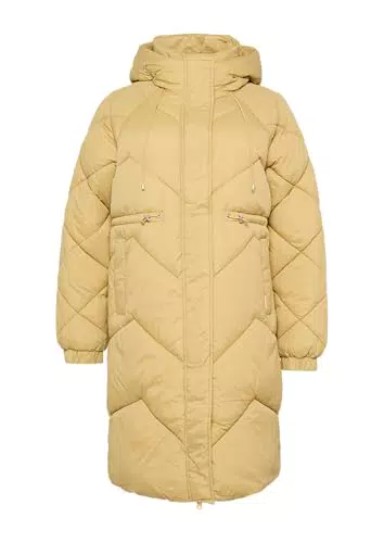 QS Steppmantel mit Kapuze für Damen, Modell 2132366