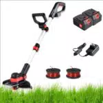 Einhell Elektrischer Rasentrimmer 21 V mit 30 cm Schnittkreis und 180° Trimmwinkel