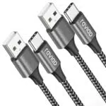 RAVIAD USB C Kabel 3.1A Schnellladekabel für iPhone, Samsung Galaxy, Huawei, Google Pixel