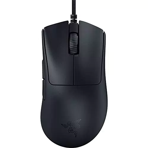 Razer DeathAdder Essential - Essentielle Gaming-Maus mit optischem 6.400-DPI-Sensor Weiß