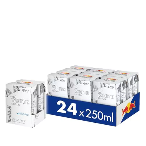 Red Bull Energy Drink White Edition mit Kokos-Blaubeere-Geschmack