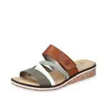 Rieker Damen Sandalen V3652 – Bequeme und elegante Sommer Schuhe für Damen