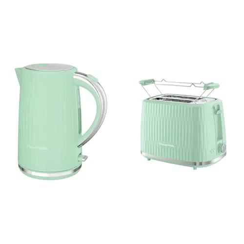 Russell Hobbs Eden Frühstücksset: Wasserkocher 27364 + Toaster 27374