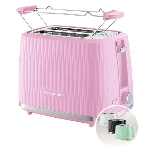 Russell Hobbs Toaster Eden 27372-56 mit 6 Bräunungsstufen und Hebefunktion