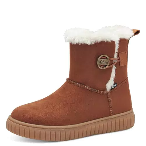 s.Oliver Jungen Winterstiefel gefüttert und wasserabweisend