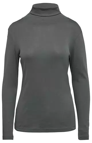 s.Oliver Langarmshirt mit Turtleneck – Eleganz und Komfort für jeden Anlass