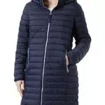 s.Oliver Lange Steppjacke mit Abnehmbarer Kapuze