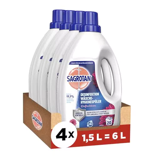 Sagrotan Wäsche-Hygienespüler – Desinfektionsspüler für frische Wäsche