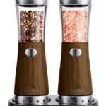 Cilindro Salz- und Pfeffermühle elektrisch mit LED und Keramikmahlwerk