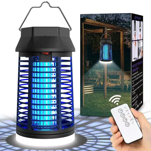Seenlast Elektrischer Insektenvernichter mit LED Licht – Mückenfalle IPX4