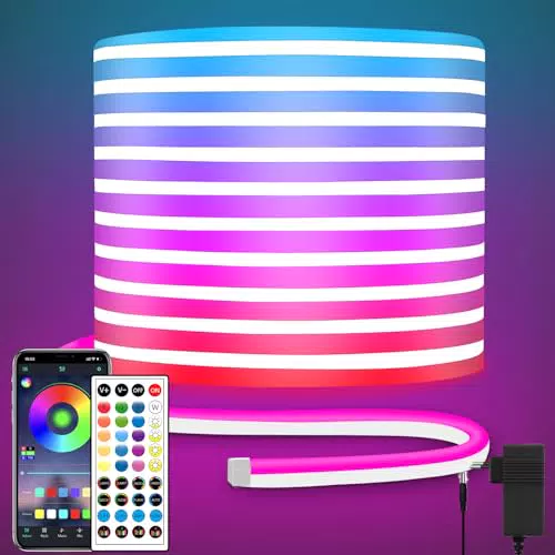 segrass 20m Neon Led strip,APP Steuerung, mit Fernbedienung