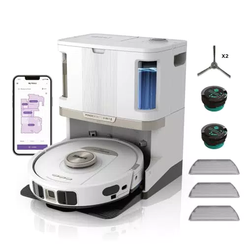 Shark PowerDetect 2-in-1 Saug- und Wischroboter mit LiDAR-Navigation und App-Steuerung