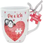 Sheepworld Tasse Ohne Hund – Porzellan Sprüche-Tasse für Hundefreunde