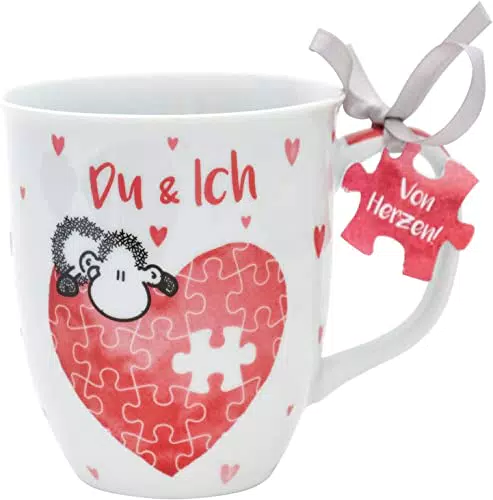 Sheepworld Tasse "Ohne Hund" – Porzellan Sprüche-Tasse für Hundefreunde