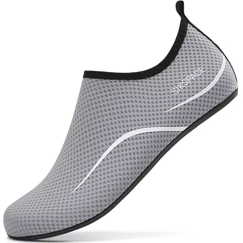 Sixspace Badeschuhe für Damen und Herren – Wasserschuhe für Strand und Pool