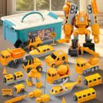 SJYN Magnetische Transformationsspielzeug für Kinder von 3-8 Jahren
