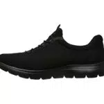 Skechers Damen 12980 Sneaker, Schwarz