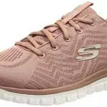 Skechers Damen Graceful Get Connected Sneaker, Mauve Mve