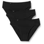 sloggi Damen 24/7 Cotton Tai C3P Slip, Black, 38