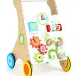 small foot Lauflernwagen Holz, multifunktionales Motorikspielzeug für Kinder ab 1 Jahr