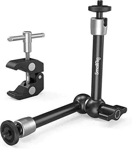 SMALLRIG Magic Arm mit Super Clamp für Monitor und LED Licht - KBUM2732B