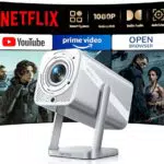 Smart Beamer 4K Projektor mit Netflix, Dolby Audio und WiFi6