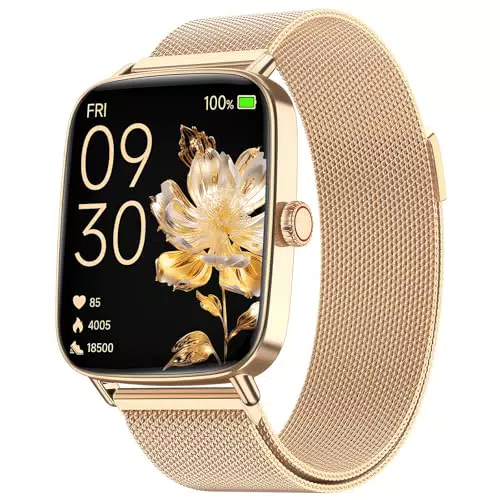 Smartwatch Herren Damen mit Telefonfunktion – Fitness Tracker IP68, 100+ Sportmodi