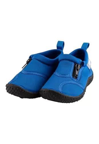 Sterntaler Badeschuhe Zipper – Unisex Baby Aquaschuhe mit Reißverschluss & rutschfester Sohle