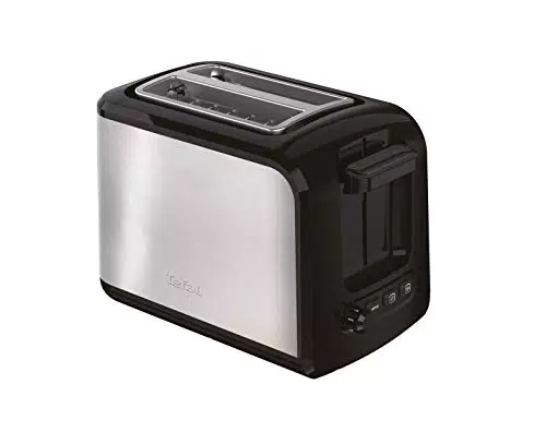 Tefal Express TT410D Toaster, 2-Scheiben, 850 W, Edelstahl