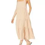 The Drop Damen Britt Maxi-Zeltkleid im Stufendesign