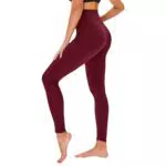 TNNZEET High Waist Leggings Damen Schwarz Leggins Elastische für Sport Gym
