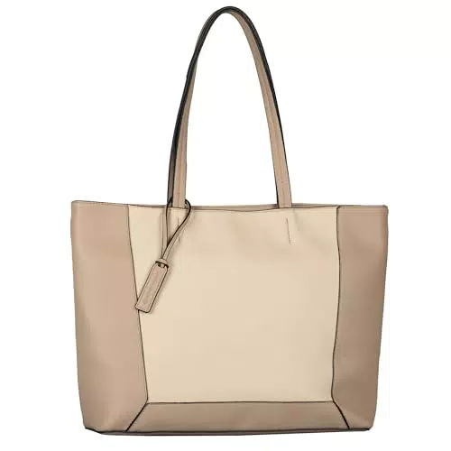 TOM TAILOR Nara Shopper Umhängetasche mit Reißverschluss Groß