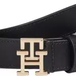 Tommy Hilfiger Damen Gürtel Logo 2,5 cm Ledergürtel