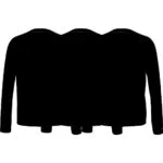 Tommy Hilfiger Herren Langarmshirt Basic - Schwarz.