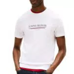 Tommy Hilfiger Herren T-Shirt Kurzarm Brand Love aus Baumwolle