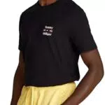 Tommy Hilfiger Herren T-Shirt Kurzarm Stack Tee mit Rundhalsausschnitt