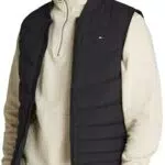 Tommy Hilfiger Herren Weste Mix Quilt Wasserabweisend