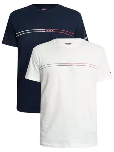Tommy Jeans Herren T-Shirt TJM SLM Entry Graphic