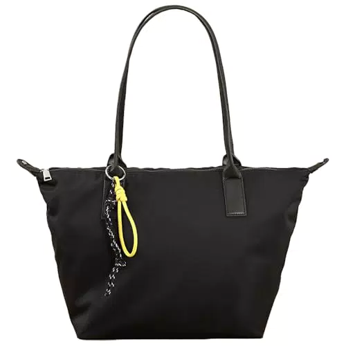 Tonny Black Shopper Tasche – Wasserdicht, große Kapazität, stilvoll für Alltag und Reisen