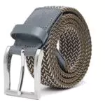 TOUGERJOY Herren Stretch Gürtel - Elastischer geflochtener Casual Gürtel