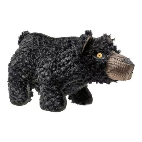 TOUGH KAMERUN Hundespielzeug Bär für Kuscheln und Spielen