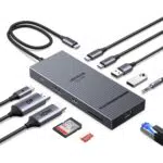 UGREEN Revodok Pro 2111 Docking Station für 2 Monitore - 4K HDMI & DisplayPort