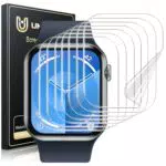 UniqueMe Schutzfolie für Apple Watch Series 10 46mm – Blasenfrei und HD Klar