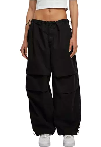 Urban Classics Damen Baumwoll-Parachute-Hose