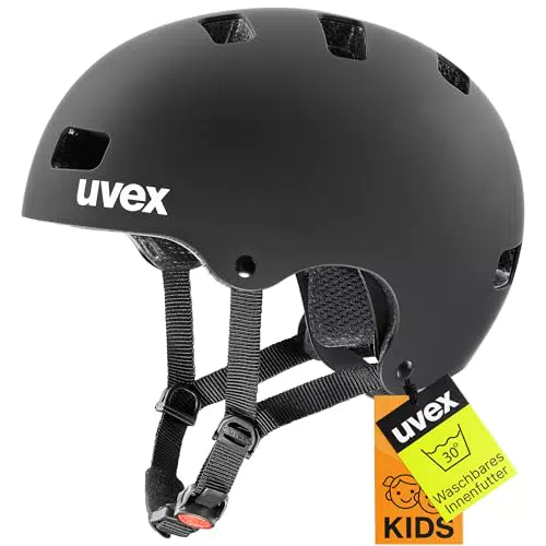 uvex kid 3 cc - robuster Fahrradhelm für Kinder- individuelle Größenanpassung - optimierte Belüftung - blue-white matt - 51-55 cm