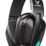 Vakedy Gaming Headset für PS4, PS5, PC, Xbox und Switch mit Mikrofon und Geräuschunterdrückung