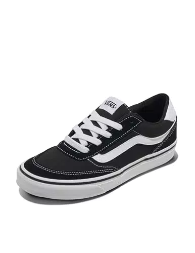 Vans Brooklyn Ls Sneaker, Wildleder/Canvas Schwarz/Weiß
