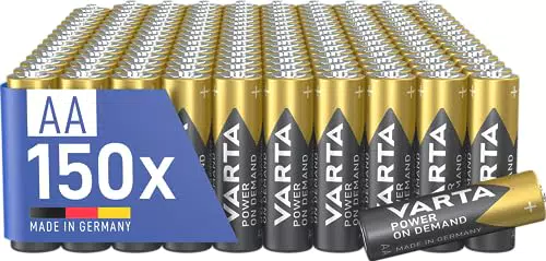 VARTA AAA Batterien, Alkaline 1,5V, Made in Germany - Ideal für Computerzubehör & Smart Home