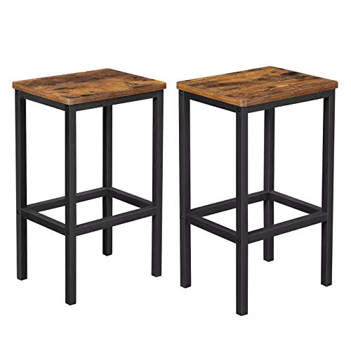 VASAGLE Barhocker LBC65X – Stühle für Küche, Esszimmer und Wohnzimmer